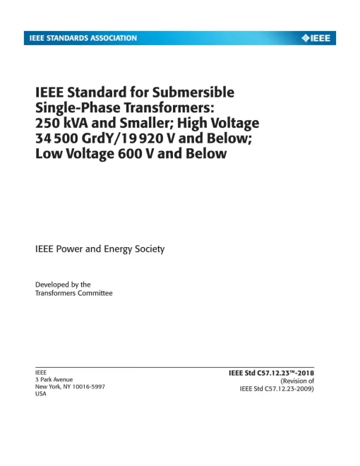 IEEE C57.12.23-2018 pdf