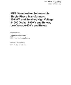 IEEE C57.12.23-2018 pdf