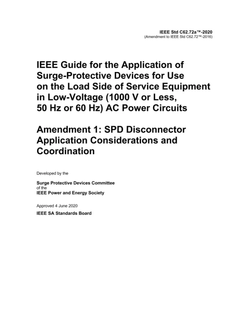 IEEE C62.72a-2020 pdf