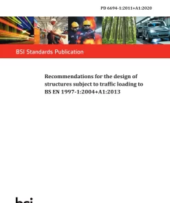 BS PD 6694-1:2011+A1:2020 pdf