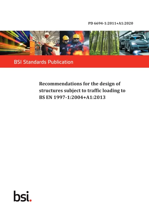 BS PD 6694-1:2011+A1:2020 pdf