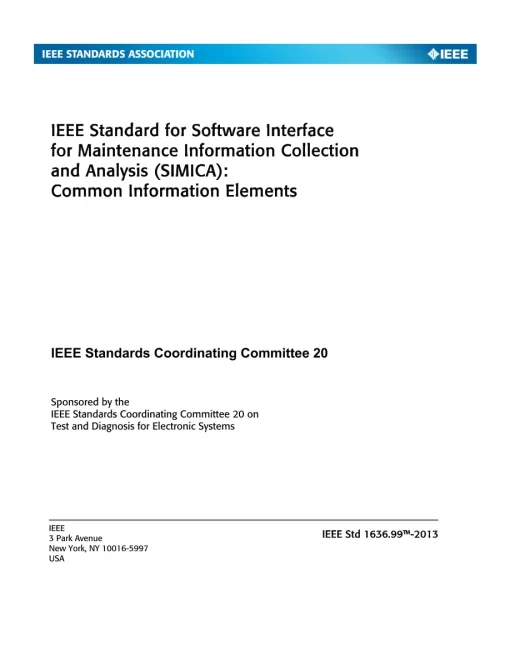 IEEE 1636.99-2013 pdf