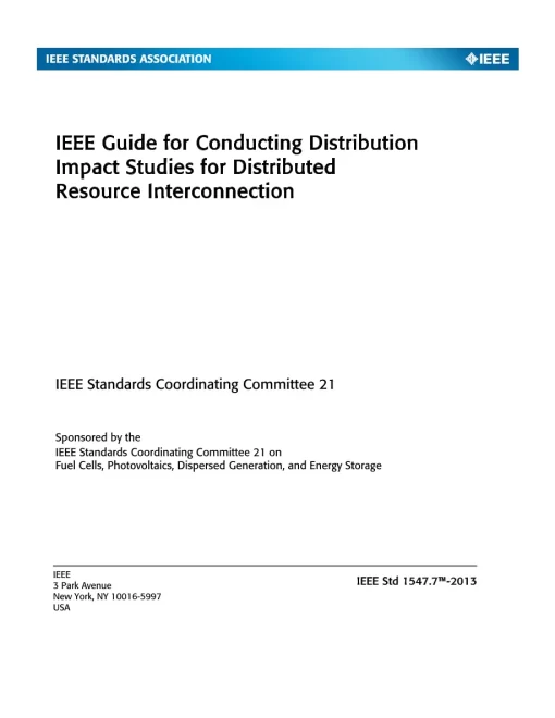 IEEE 1547.7-2013 pdf