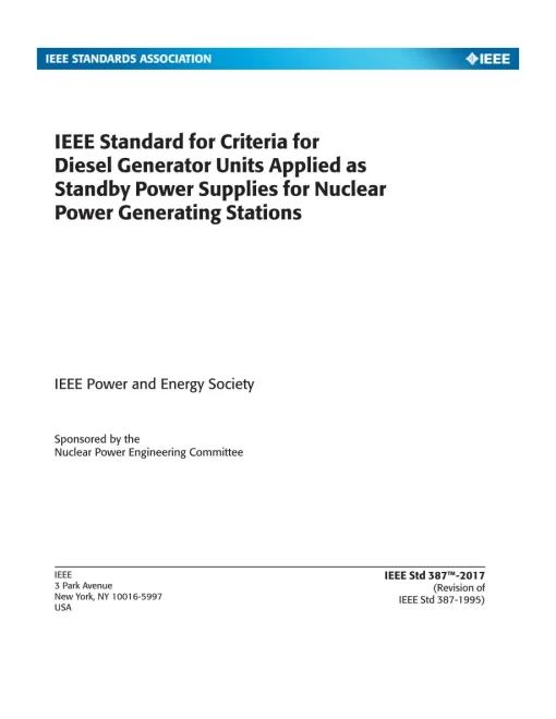 IEEE 387-2017 pdf