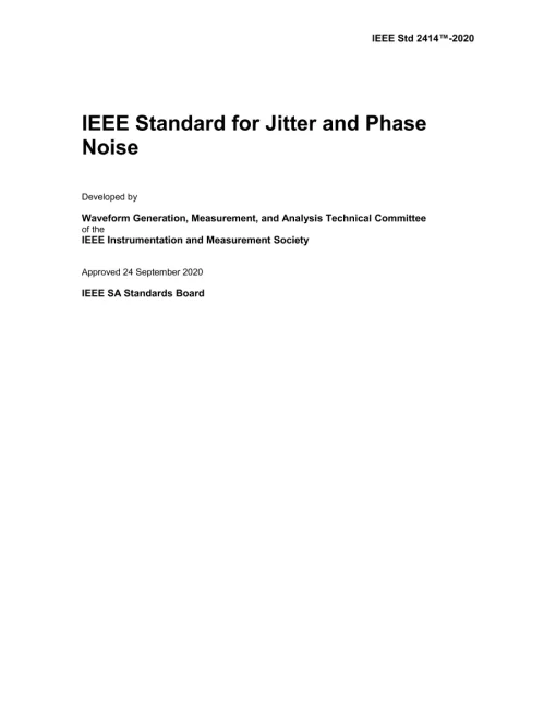 IEEE 2414-2020 pdf