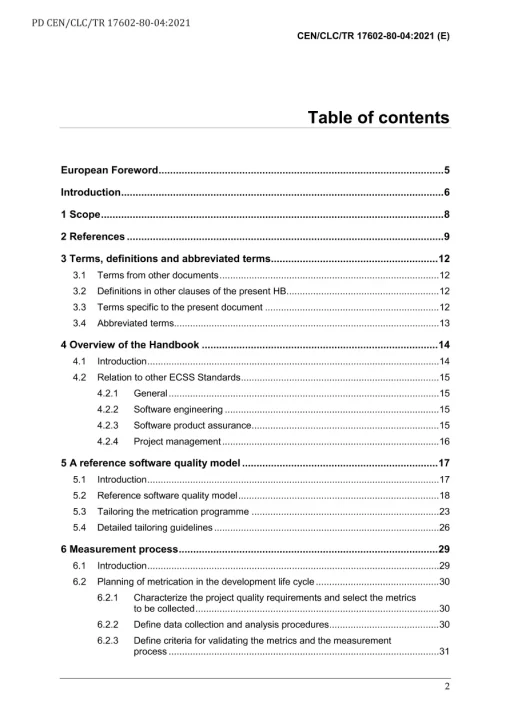 BS PD CEN/CLC/TR 17602-80-04:2021 pdf