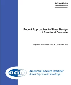 ACI 445R-99 (R2015) pdf