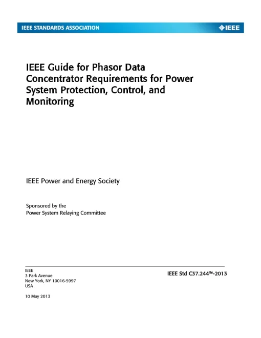 IEEE C37.244-2013 pdf