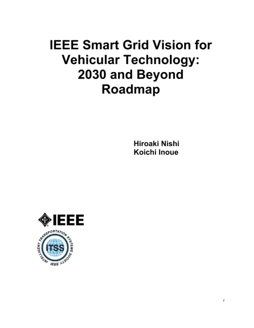 IEEE Smart Grid Research: Vehicular pdf