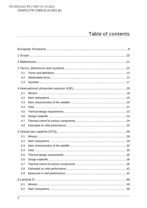 BS PD CEN/CLC/TR 17603-31-15:2021 pdf