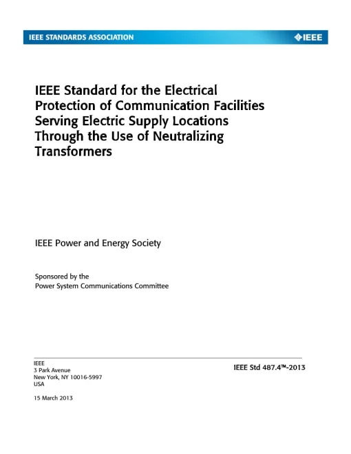 IEEE 487.4-2013 pdf