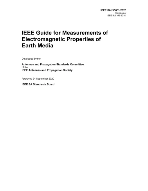 IEEE 356-2020 pdf