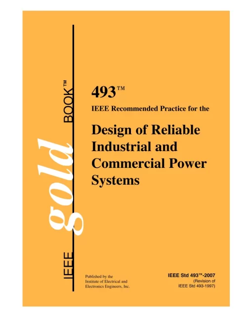 IEEE 493-2007 pdf