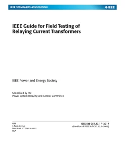 IEEE C57.13.1-2017 pdf