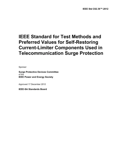 IEEE C62.39-2012 pdf