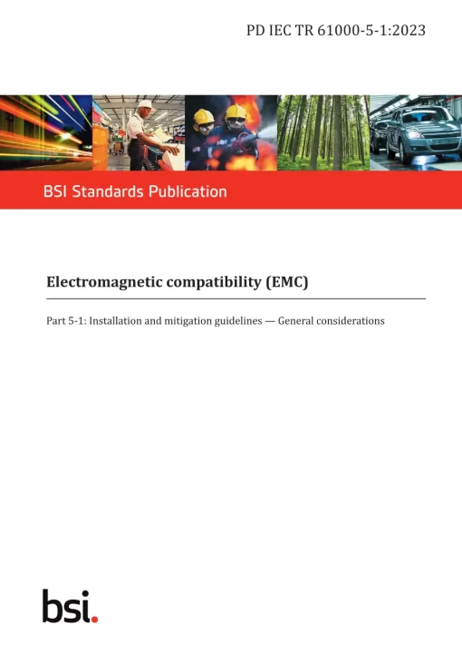 BS PD IEC TR 61000-5-1:2023 pdf