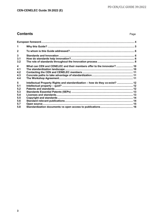 BS PD CEN/CLC GUIDE 39:2022 pdf