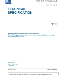 BS PD IEC TS 62607-5-4:2022 pdf