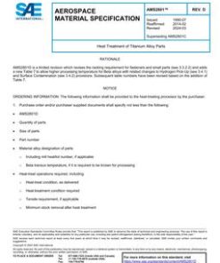 SAE AMS2801D pdf