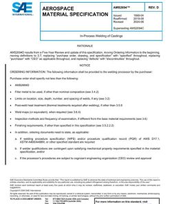 SAE AMS2694D pdf