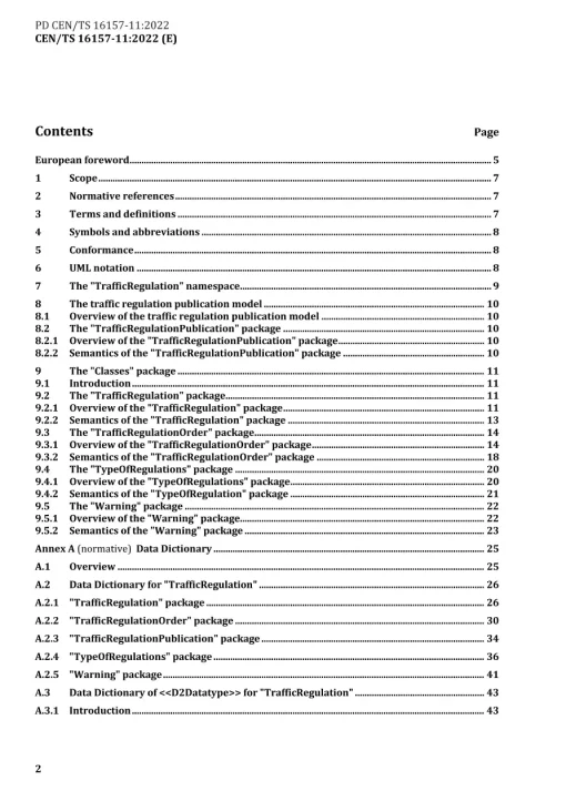 BS PD CEN/TS 16157-11:2022 pdf