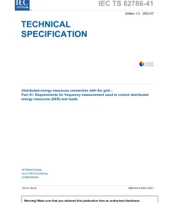 BS PD IEC TS 62786-41:2023 pdf