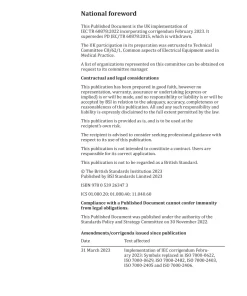 BS PD IEC/TR 60878:2022 pdf