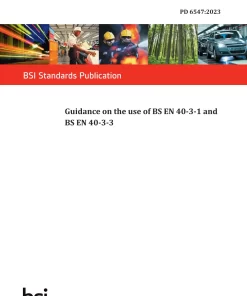 BS PD 6547:2023 pdf