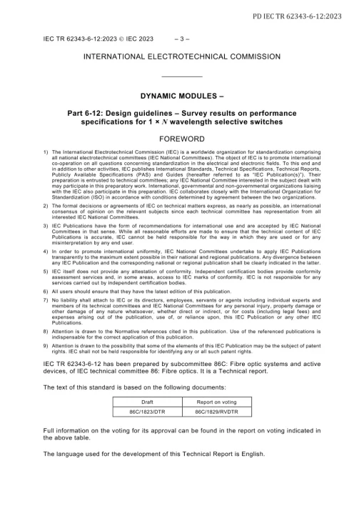 BS PD IEC TR 62343-6-12:2023 pdf