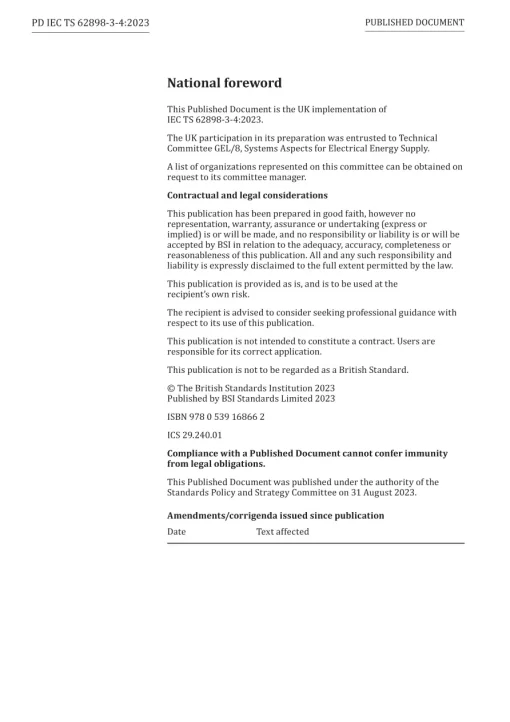 BS PD IEC TS 62898-3-4:2023 pdf