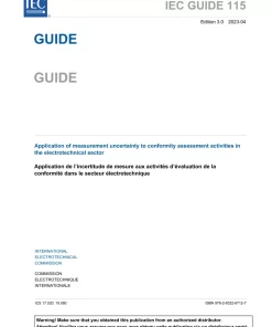 BS PD IEC GUIDE 115:2023 pdf