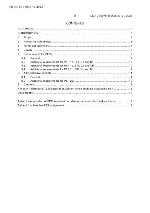 BS PD IEC TS 60079-48:2023 pdf