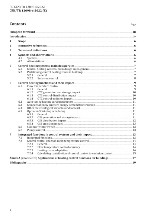 BS PD CEN/TR 12098-6:2022 pdf