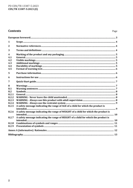 BS PD CEN/TR 13387-5:2023 pdf