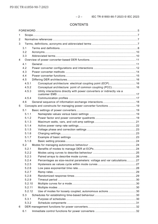 BS PD IEC TR 61850-90-7:2023 pdf