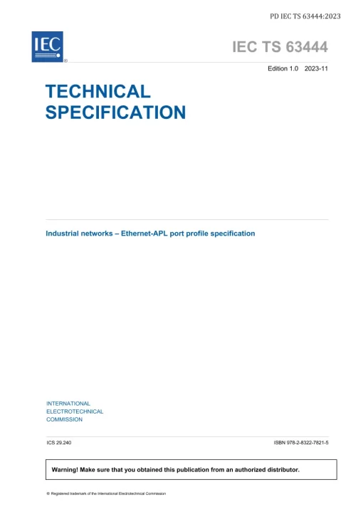 BS PD IEC TS 63444:2023 pdf