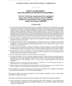 BS PD IEC TS 61496-4-2:2022 pdf