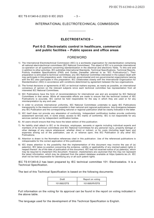 BS PD IEC TS 61340-6-2:2023 pdf