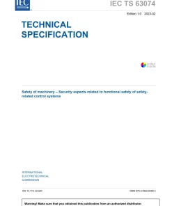 BS PD IEC TS 63074:2023 pdf