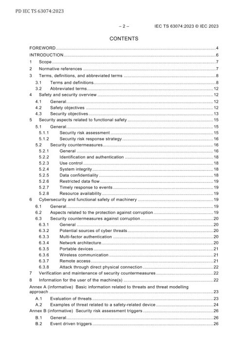 BS PD IEC TS 63074:2023 pdf