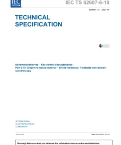 BS PD IEC TS 62607-6-10:2021 pdf