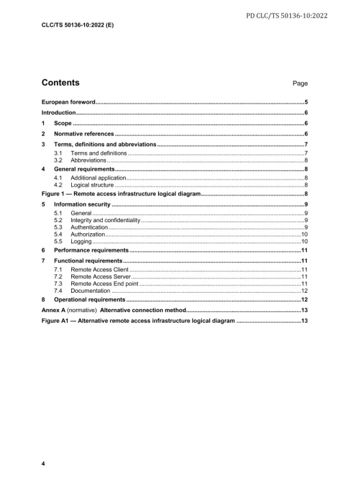 BS PD CLC/TS 50136-10:2022 pdf