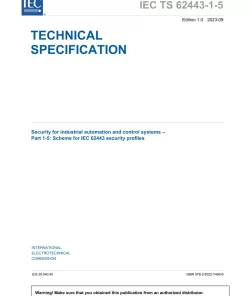 BS PD IEC TS 62443-1-5:2023 pdf