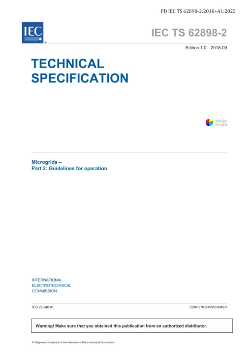 BS PD IEC TS 62898-2:2018+A1:2023 pdf