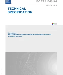 BS PD IEC TS 61340-5-4:2021 pdf