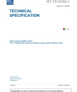 BS PD IEC TS 63384-1:2023 pdf