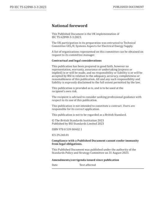 BS PD IEC TS 62898-3-3:2023 pdf