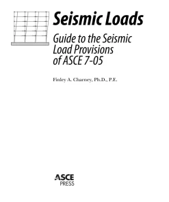 ASCE 7-05 Seismic Loads pdf