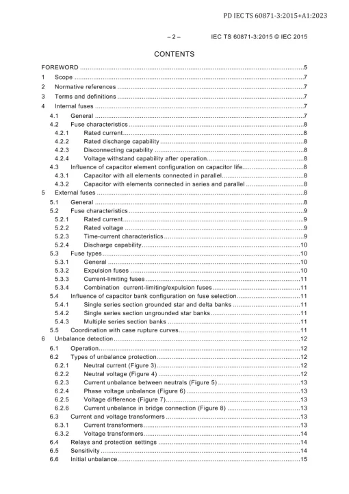 BS PD IEC TS 60871-3:2015+A1:2023 pdf