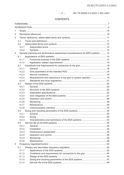 BS PD IEC/TS 62933-3-2:2022 pdf